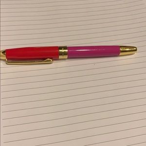 Kate Spade purple & red ballpen